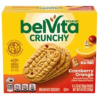 Belvita Breakfast belVita Cranberry Orange Breakfast Biscuits, 5 Packs (4 Biscuits Per Pack), 8.8 Ounce