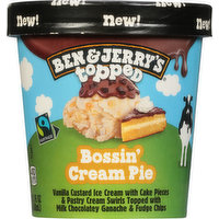 Ben & Jerry's Ice Cream, Bossin' Cream Pie, 15.2 Fluid ounce