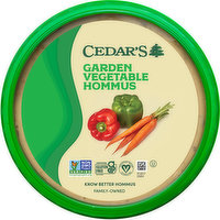 Cedar's Hommus, Garden Vegetable, 8 Ounce