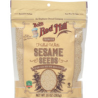 Bob's Red Mill Sesame Seeds, Premium, Hulled White, 10 Ounce