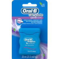 Oral-B Satin Tape, Mint, 1 Each