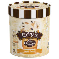 Edy's Ice Cream, Cookie Dough, Light, 1.5 Quart