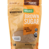 Woodstock Brown Sugar, Organic, 16 Ounce