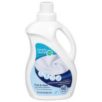 Simply Done Fabric Softener, Ultra, Free & Clear, 51 Each