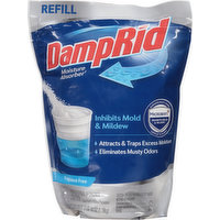 DampRid Moisture Absorber, Fragrance Free, Refill, 42 Ounce