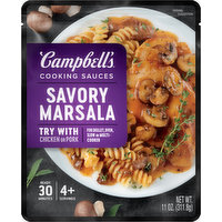 Campbell's Cooking Sauces, Savory Marsala, 11 Ounce