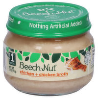 Beech-Nut Baby Food, Chicken + Chicken Broth, Stage 1 (4 Months+), 2.5 Ounce