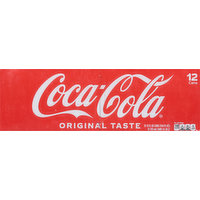 Coca-Cola Soda, Original Taste, Fridge Pack, 12 Each