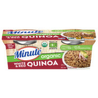 Minute White & Red Quinoa, Organic, 8.8 Ounce