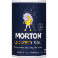 Morton Iodized Salt, 26 Ounce