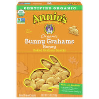 Annie's Bunny Grahams, Organic, Honey, 7.5 Ounce