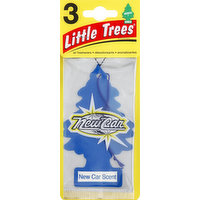 Little Trees Air Fresheners, New Car Scent, 3 Each