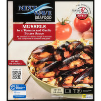 Next Wave Seafood Mussels in a Tomato and Garlic Butter Sauce, 1 Pound