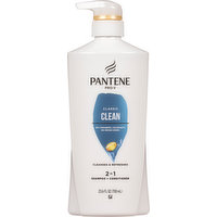 Pantene Shampoo + Conditioner, 2 in 1, Classic Clean, 23.6 Fluid ounce