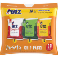 Utz Potato Chips, Variety, 18 Pack, 18 Each