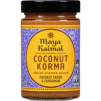 Maya Kaimal Indian Simmer Sauce, Coconut Korma, Mild, 12.5 Ounce