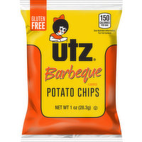 Utz Potato Chips, Gluten Free, Barbeque, 1 Ounce