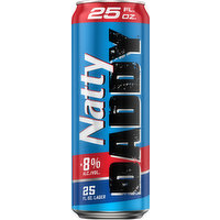 Natty Daddy Beer, Lager, 25 Ounce
