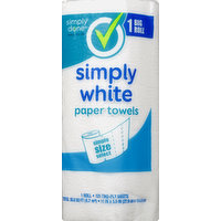 Simply Done Paper Towels, Big Roll, Simple Select Size, Two-Ply, 1 Each