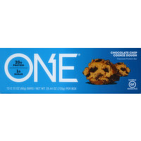 O.N.E. Protein Bar, Flavored, Chocolate Chip Cookie Dough, 12 Each