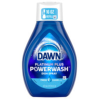 Dawn Dish Spray, Platinum Plus, Fresh Clean Scent, 1 Pint