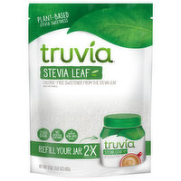 Truvia Sweetener, Stevia Leaf, Plant-Based, 17 Ounce