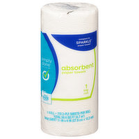 Simply Done Paper Towels, Absorbent, Simple Size Select, 2-Ply, 1 Each