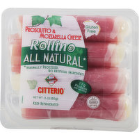 Citterio Rollino, Prociutto & Mozzarella Cheese, 3 Ounce