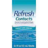 Refresh Contact Lens Comfort Drops, 0.4 Fluid ounce