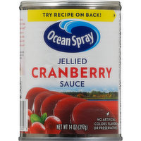 Ocean Spray Cranberry Sauce, Jellied, 14 Ounce