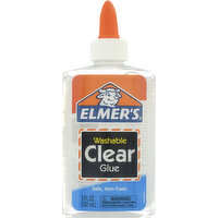 Elmers Glue, Clear, Washable, 5 Ounce
