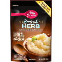 Betty Crocker Mashed Potatoes, Butter & Herb, 4.7 Ounce