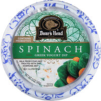 Boar's Head Yogurt Dip, Greek, Spinach, 12 Ounce
