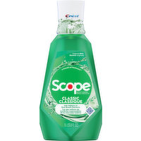 Scope Mouthwash, Original Mint, Classic, 33.8 Fluid ounce