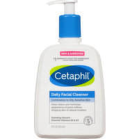 Cetaphil Facial Cleanser, Daily, 16 Fluid ounce