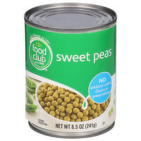 Food Club Sweet Peas, 8.5 Ounce