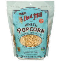 Bob's Red Mill Popcorn, White, 30 Ounce