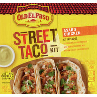 Old El Paso Street Taco Kit, Asado Chicken, 11.3 Ounce