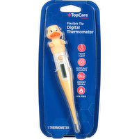 TopCare Thermometer, Digital, Flexible Tip, 1 Each