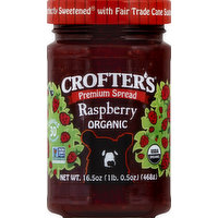 Crofter's Premium Spread, Organic, Raspberry, 16.5 Ounce