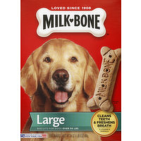 Milk-Bone Dog Snacks, Large, Biscuits, for Dogs Over 50 lbs, 24 Ounce