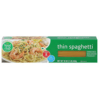 Food Club Spaghetti, Thin, 16 Ounce