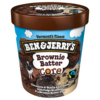 Ben & Jerry's Ice Cream, Brownie Batter Core, 1 Pint
