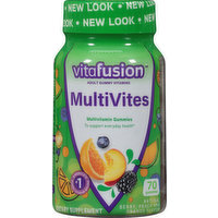 Vitafusion Multivites, Natural Berry, Peach and Orange, Gummies, 70 Each