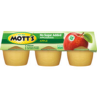 Mott's Applesauce, No Sugar Added, Apple, 6 Pack, 6 Each