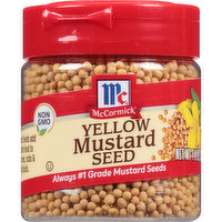 McCormick Yellow Mustard Seed, 1.4 Ounce