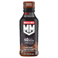 Muscle Milk Protein Shake, Non-Dairy, Knockout Chocolate, 14 Fluid ounce