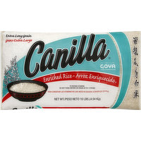 Canilla Rice, Enriched, Extra Long Grain, 10 Pound