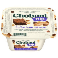 Chobani Yogurt, Greek, Coffee Brownie Bliss, 4.5 Ounce