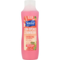 Suave Essentials Shampoo, Energizing, Sun-Ripened Strawberry, Family Size, 22.5 Fluid ounce